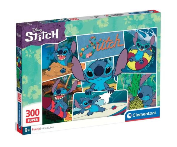 Lilo a Stitch tropická zábava 300-dielne super puzzle - Clementoni