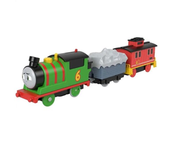 Thomas a priatelia: Motorizovaný hrací set Percy - Mattel