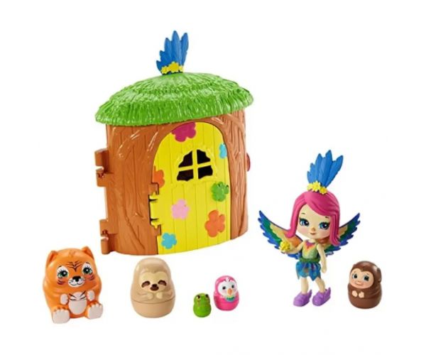 Enchantimals: Telis-Tele Kuckó papagáje set - Mattel