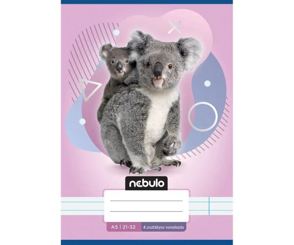 Nebulo: Koala 4. ročník linkovaný zošit A/5 21-32