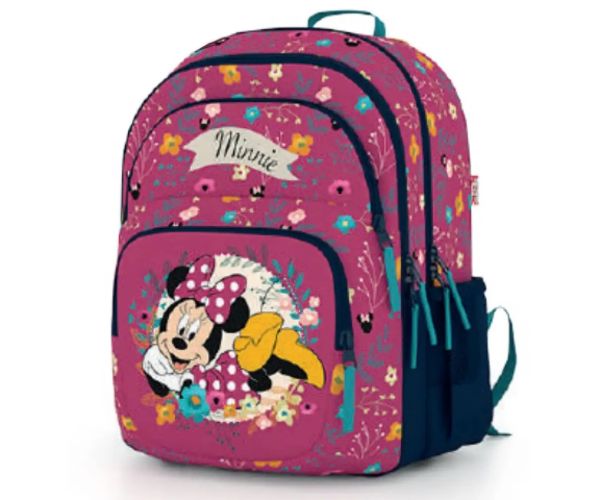 Spirit: Minnie Mouse ergonomická školská taška so 4 priehradkami
