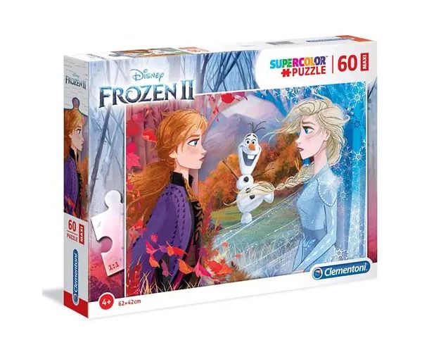 Ľadové kráľovstvo II Elza a Anna 60 dielne maxi puzzle - Clementoni