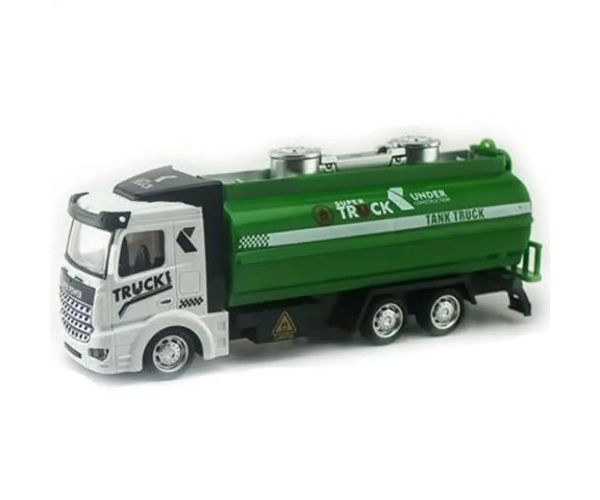 Kontajnerové nákladné auto s naťahovacím pohonom / so svetlom a zvukom 1/48