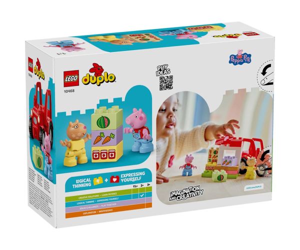 LEGO® DUPLO®: Traktor a trh (10468)