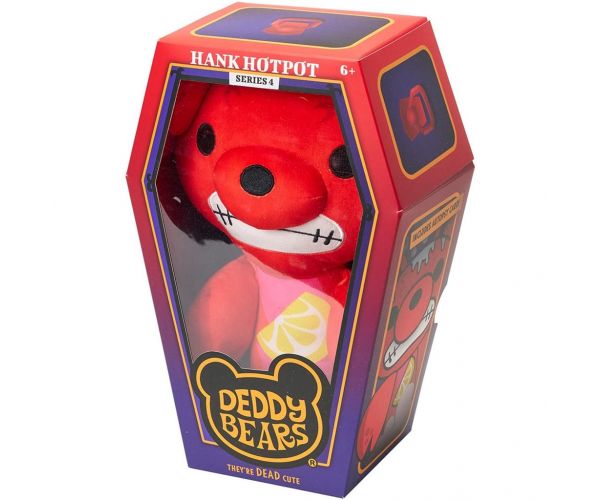Deddy Bear Hank v plyšovej rakve, séria 4, 30 cm – Hank Hotpot