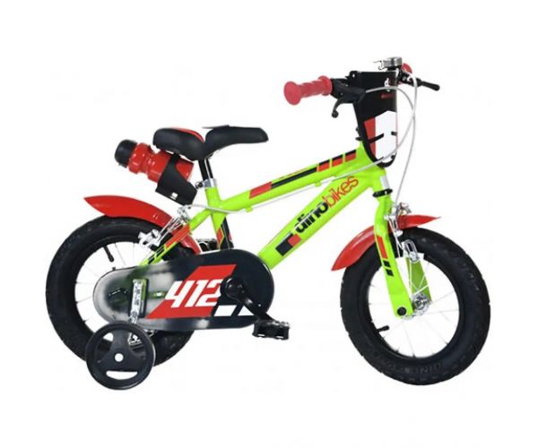 MTB Sfera svetlozelený bicykel vo veľkosti 12