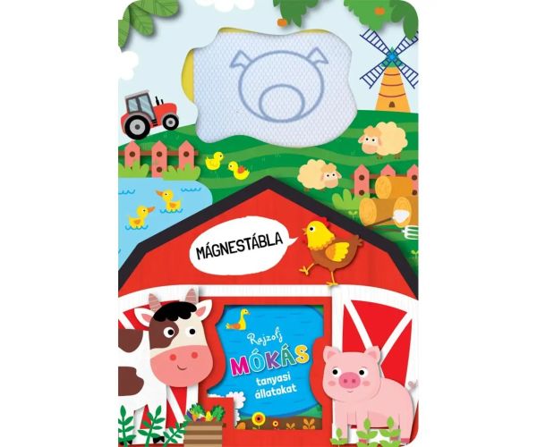 Magnetická tabuľa - Kresli zábavné farmárske zvieratá