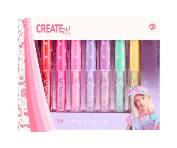 Canenco: Create It! Voňavý lesk na pery, 7-dielná sada