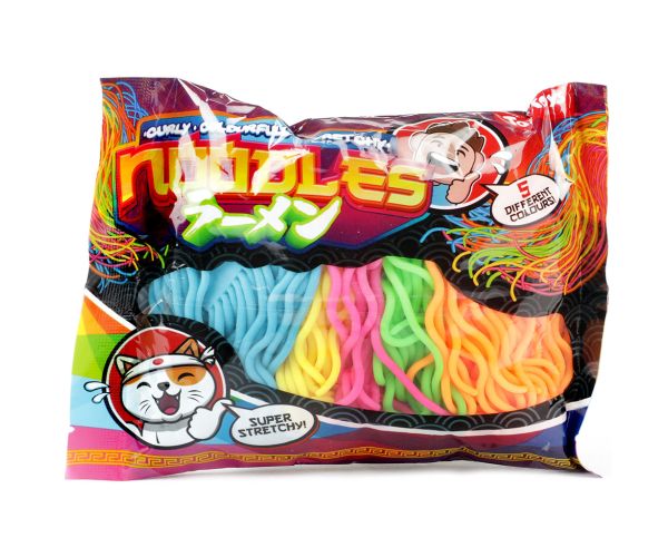 Noodles superelastické ramenové cestoviny antistresová hračka