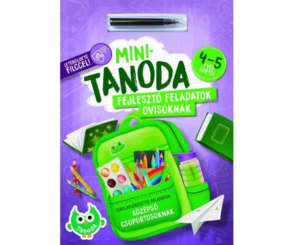 Minitanoda vymazateľným fixom - od 4 do 5 rokov