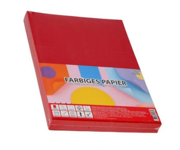Spirit: Červený kopírovací papier A4 80g 250ks