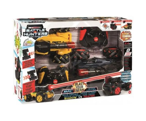 Laser Battle Hunters tanková bitka na diaľkové ovládanie