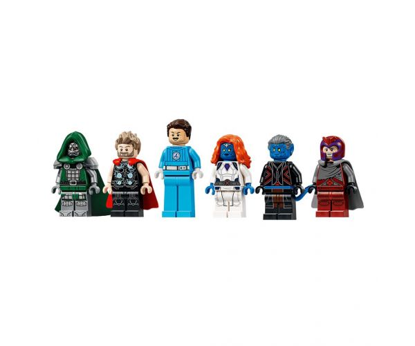 LEGO® Marvel: Hrdinská bitka Avengers: Prebudenie Doctora Dooma (76348)