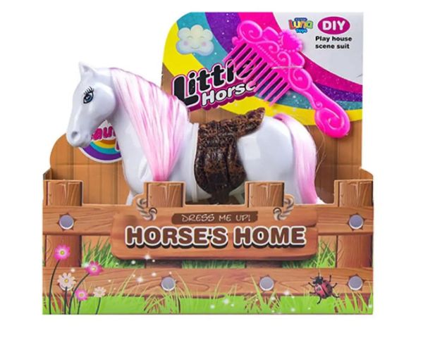 Hra na obliekanie koní v niekoľkých verziách