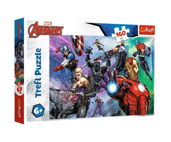 Marvel Pomstitelia: Vždy pripravení 160-dielne puzzle - Trefl