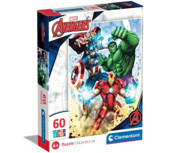 Marvel: Avengers Supercolor puzzle 60ks - Clementoni