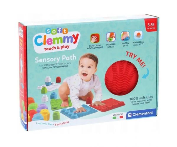 Clemmy mäkký hrací koberec a set stavebných blokov - Clementoni