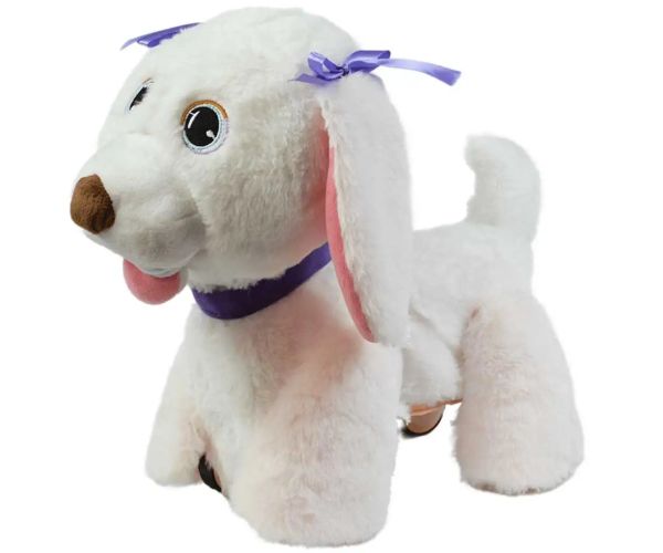 RC Cute Pet: Interaktívny psík na diaľkové ovládanie Labrador s príslušentstvom 2.4GHz 40cm