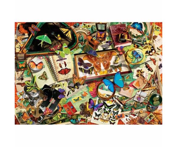 Zberateľ motýľov HQC 500 dielne puzzle - Clementoni