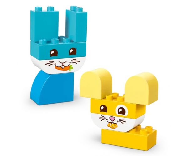LEGO® DUPLO®: Kreatív a roztomilý, 3 v 1 domácich miláčikov (10477)