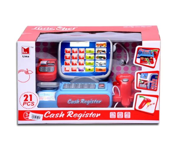 Elektronická pokladňa, s 21 doplnkami