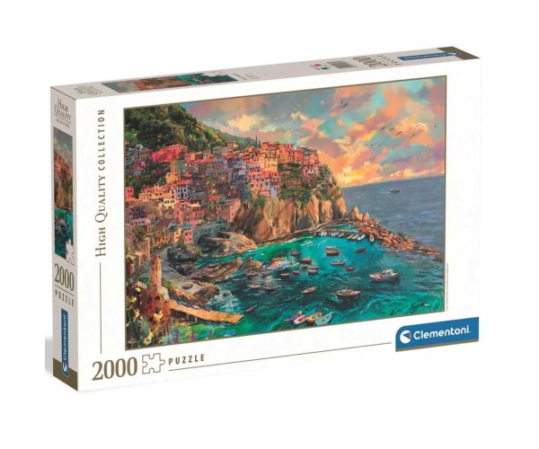 Natieraná Manarola HQC 2000 ks puzzle - Clementoni