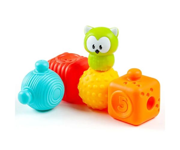 Molto: Play & Sense  5 dielny stavebný set pre bábätká