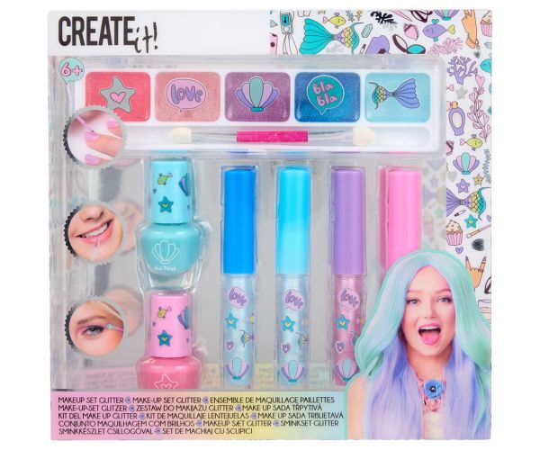 Canenco: Create It! Lesklá morská panna make-up súprava
