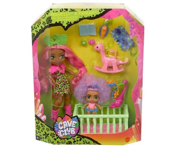 Cave Club: Babysitter hrací set s príslušenstvom - Mattel