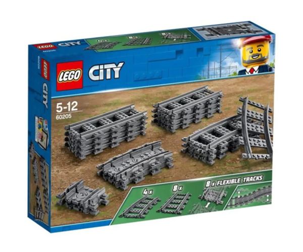 LEGO® City: Železničné koľaje (60205)