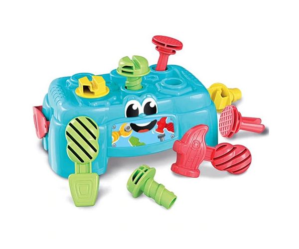 2az 1-ben munkapad és szerszámosláda szerszámokkal - Clementoni baby
