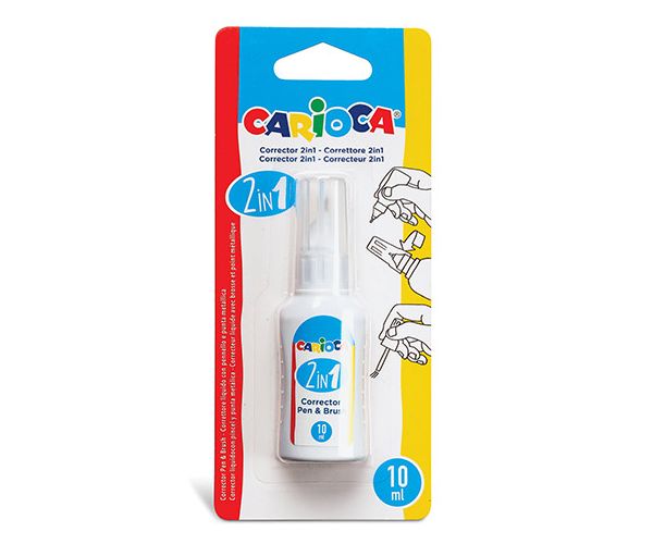 2 az 1-ben hibajavító tubus 10ml-es - Carioca