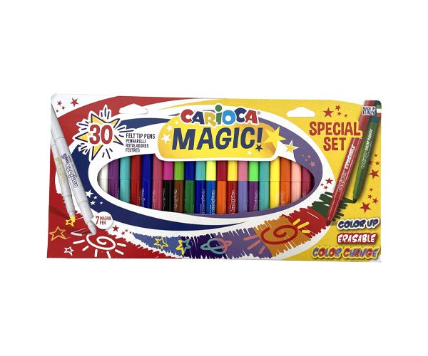 Mágikus filctoll készlet 30db-os szett - Carioca