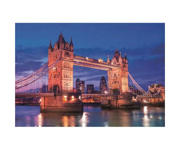 Tower Bridge, Londýn HQC puzzle 1000ks - Clementoni