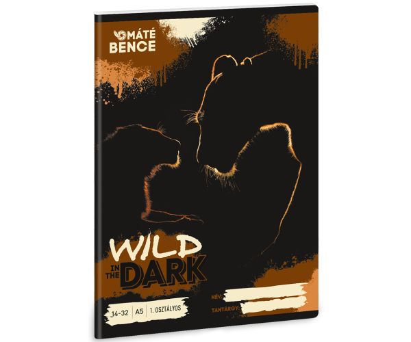 Ars Una: Wild In The Dark A/5 linkovaný zošit pre 1. triedu 14-32