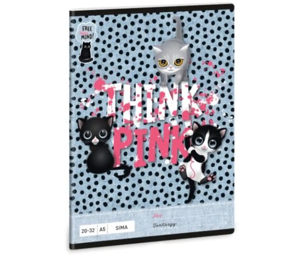 Ars Una: Think Pink čistý zošit A/5 20-32