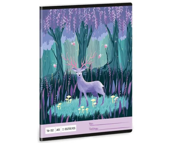 Ars Una: Midnight Wish 2. ročník linkovaný zošit A/5 16-32