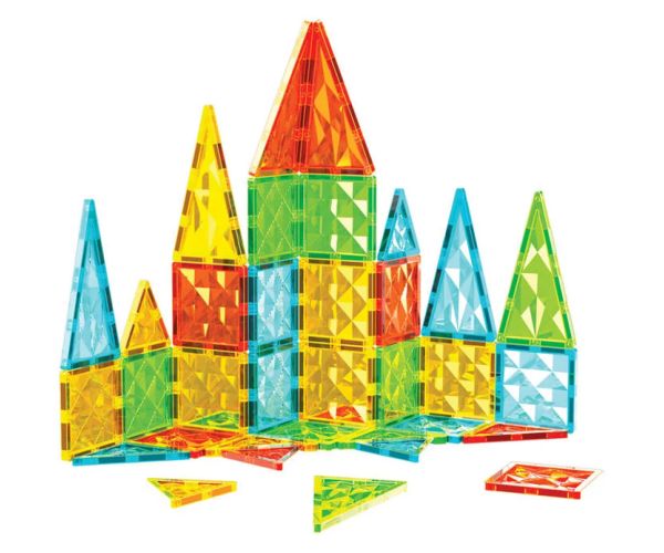 Geomag Magnetic Tiles Gems magnetické stavebné hry 44ks