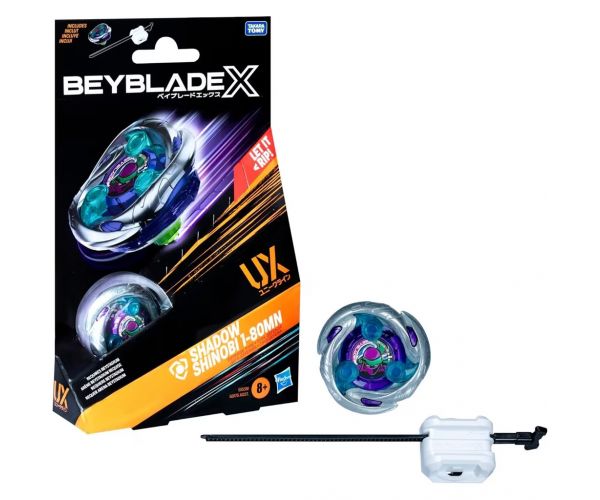 Beyblade X Starter pack: Shadow Shinobi 1-80MN točiaci set - Hasbro