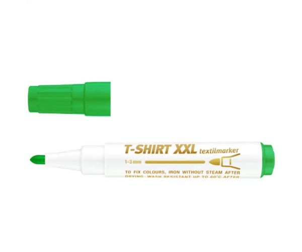 ICO: XXL T-Shirt textilmarker zelený