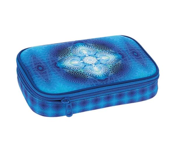 Ars Una: Blue Hope viacposchodový vyklápací peračník 15,5x22,5x4,5cm