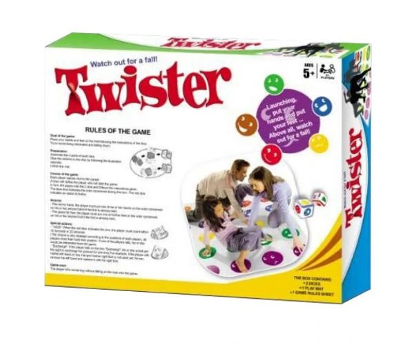 Twister zručnostná hra s kockou