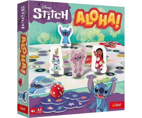 Disney: Stitch Aloha! spoločenská hra - Trefl
