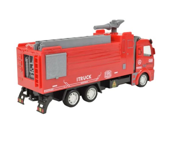 Fire Rescue: Hasičské auto so zotrvačníkom a vodným delom 19cm