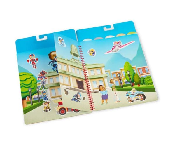 Melissa & Doug: Tlapková Patrola Dobrodružný záliv Opakovane použiteľný zošit s nálepkami