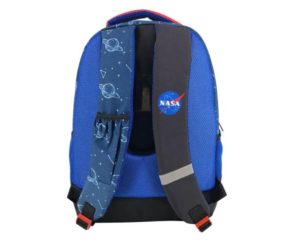 NASA Space Expeditions trojkomorová školská taška, batoh 33x18x43cm