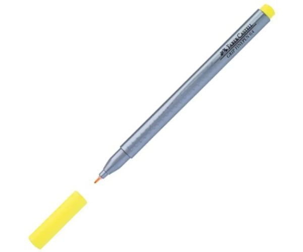 Faber-Castell: Grip Finepen liner 0,4mm žltý