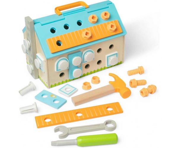 Melissa&Doug: Postav dom 56ks herný set - Spin Master