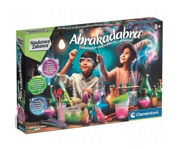 Science & Play: Abracadabra magické experimenty vedecká herná sada - Clementoni