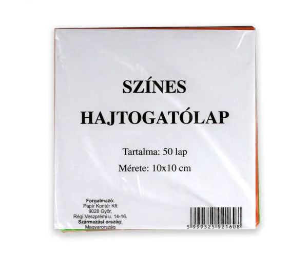 Sada skladacích papierov 10x10 cm, 50 ks